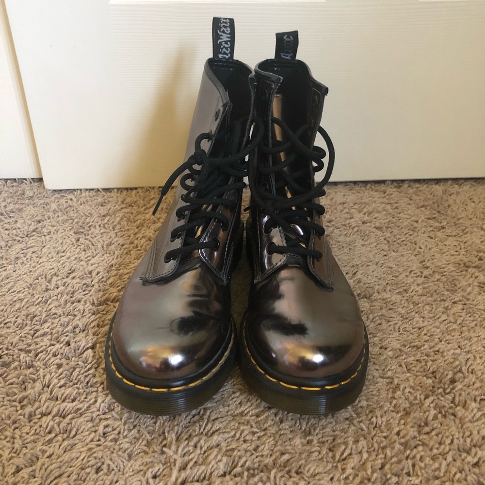 Pewter Doc Martens